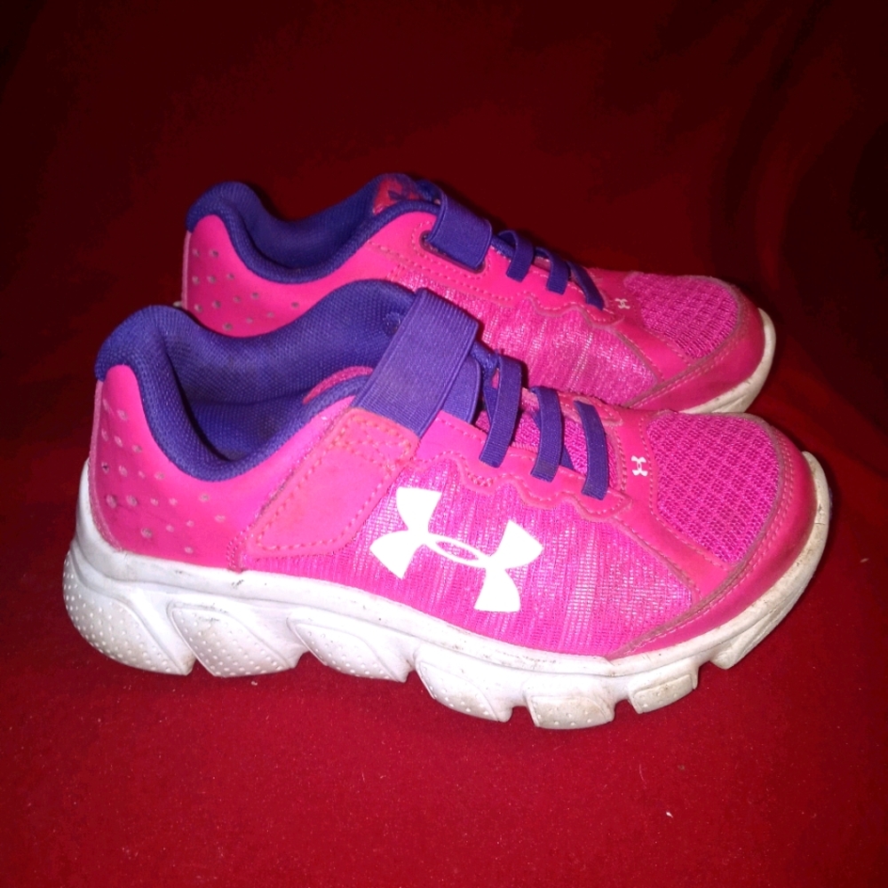 Pink/Purple kids Under Armor Sz. 11.5